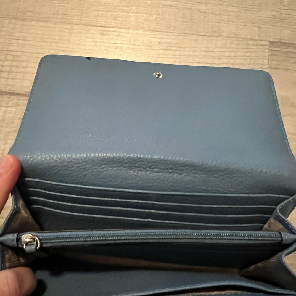 Michael Kors Light Blue Wallet
